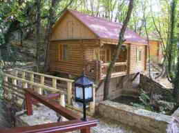 Отель Поляна Сказок, Ялта, Крым. Сруб