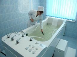Санаторий Радужный, гидромассажная ванна