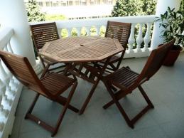  мебель на террасе виллы парк чар в отеле Марат