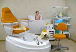 Санаторий Шале Грааль СПА-центр Авель контрастные ванны для ног фото