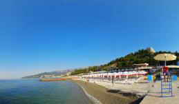 Ялта-Интурист отель пляж фото