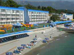 Отель Левант, Ялта, Крым. Пляж