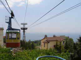 Санаторий матери и ребенка Ясная Поляна, Крым. Канатная дорога