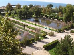 Санаторий Приморье, г. Евпатория, Территория