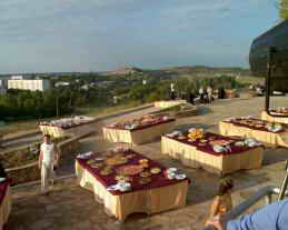 Отель Альбатрос, Севастополь, Ресторан летняя площадка Фото