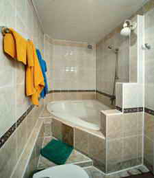 Санаторий Аркада 3-комнатный 2-местный Апартаменты санузел фото