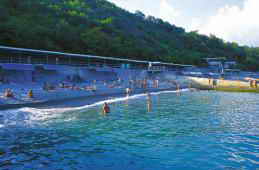 Санаторий Черноморье пляж