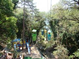 канатная дорога на пляж в отеле марат