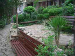 Пансионат Морской Бриз. Территория