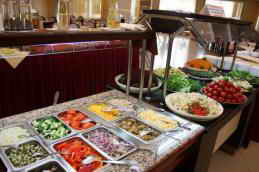 Санаторий Черноморец, Песчаное, ресторан шведский стол фото