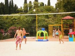 отель Марат в Гаспре, спортивная площадка