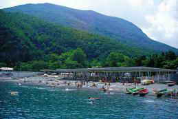 Санаторий Крым, Партенит. Пляж