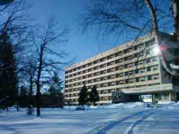 Санаторий Пролисок. Курорт Моршин. Зимний вид фото