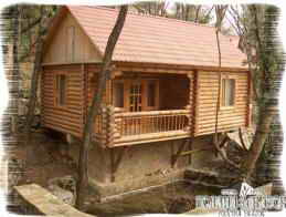 Отель Поляна Сказок, Ялта, Крым. Сруб